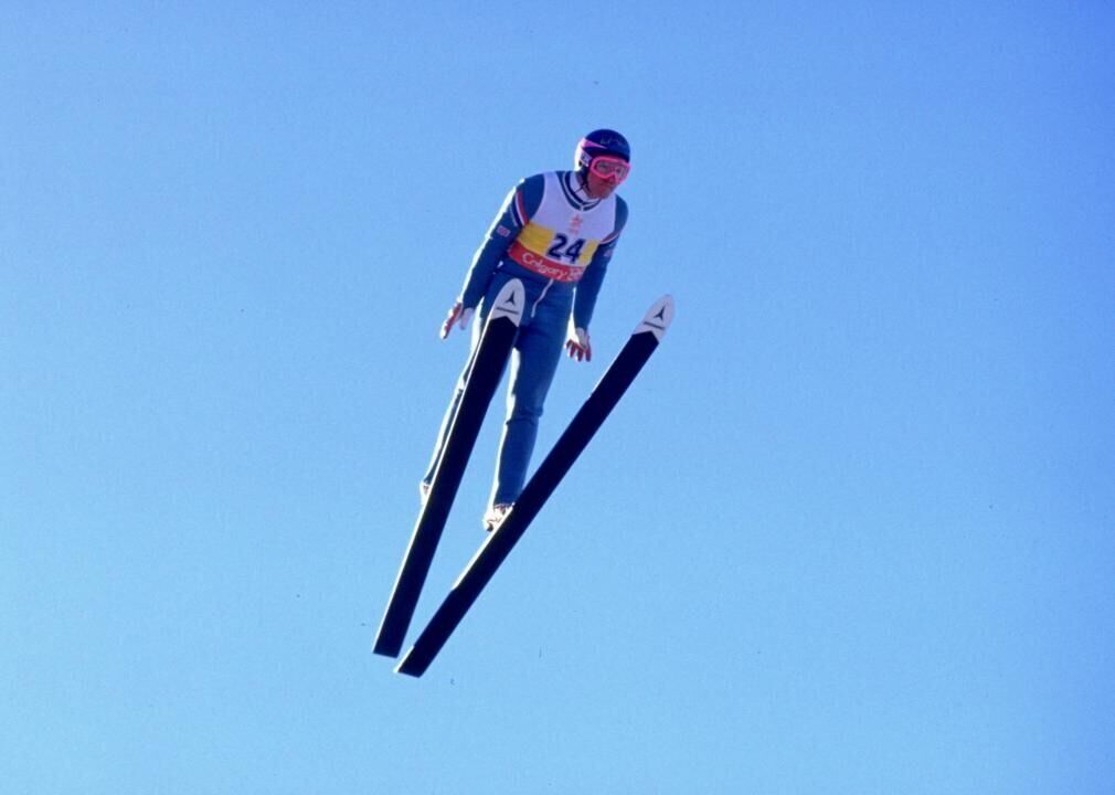 1988: Eddie the Eagle soars